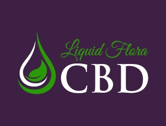 Liquid Flora CBD logo design by J0s3Ph