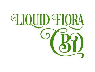 Liquid Flora CBD logo design by excelentlogo