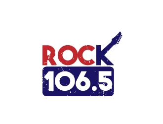 Rock 106.5 logo design by samuraiXcreations