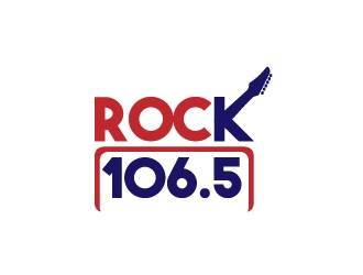 Rock 106.5 logo design by samuraiXcreations