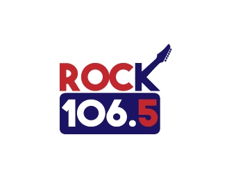 Rock 106.5 logo design by samuraiXcreations