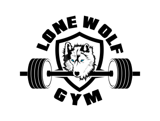Lone Wolf Gym logo design by beejo