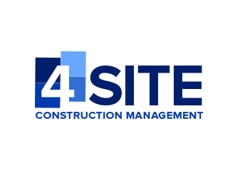 4 Site Construction Management  logo design by BeDesign