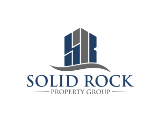 SOLID ROCK PROPERTY GROUP logo design by pakNton