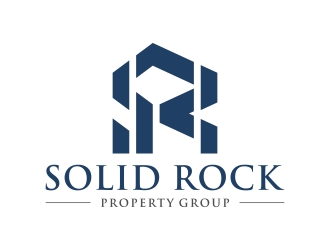 SOLID ROCK PROPERTY GROUP logo design by Mbezz