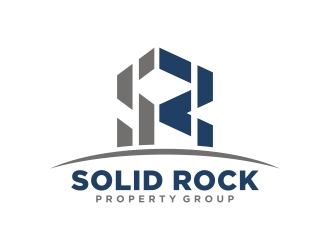 SOLID ROCK PROPERTY GROUP logo design by Mbezz