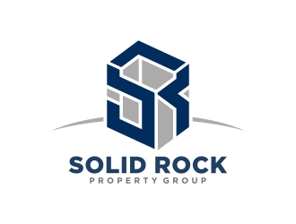 SOLID ROCK PROPERTY GROUP logo design by Mbezz