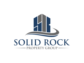 SOLID ROCK PROPERTY GROUP logo design by pakNton