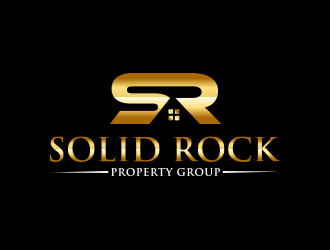 SOLID ROCK PROPERTY GROUP logo design by keylogo