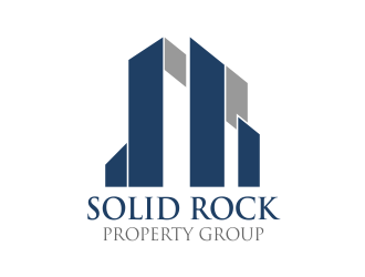 SOLID ROCK PROPERTY GROUP logo design by Dhieko