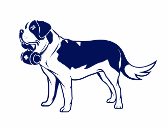 Saint Bernard logo design by andriandesain