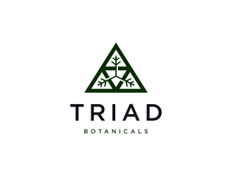 Triad Botanicals logo design by FloVal