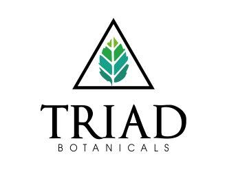 Triad Botanicals logo design by JessicaLopes