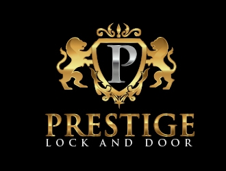 Prestige Lock and Door logo design by art-design