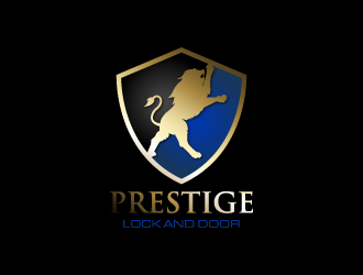 Prestige Lock and Door logo design by torresace