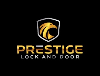 Prestige Lock and Door logo design by jaize
