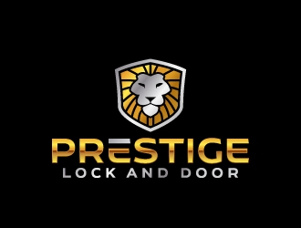 Prestige Lock and Door logo design by jaize