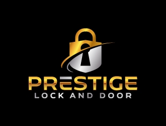 Prestige Lock and Door logo design by jaize