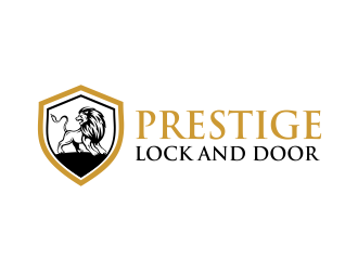Prestige Lock and Door logo design by done