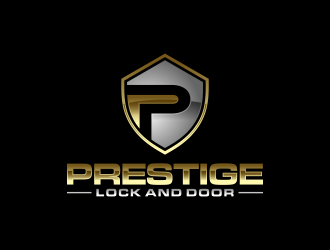 Prestige Lock and Door logo design by semar
