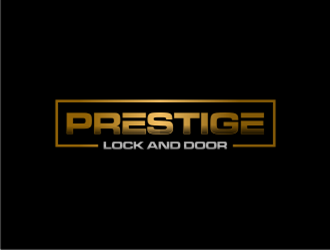 Prestige Lock and Door logo design by sheilavalencia