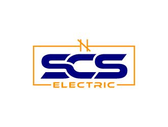 SCS ELECTRIC logo design by Andri