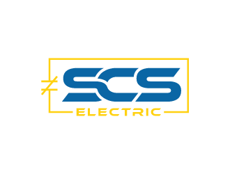 SCS ELECTRIC logo design by Andri