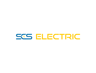 SCS ELECTRIC logo design by blackcane