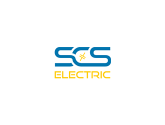 SCS ELECTRIC logo design by blackcane