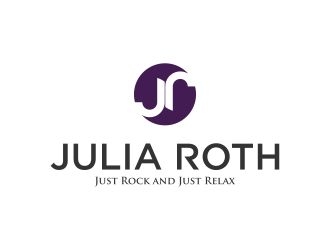 Julia Roth  [logo for bat-mitzvah party] logo design by Kanya