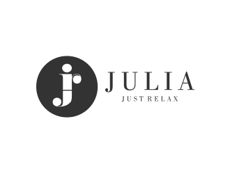 Julia Roth  [logo for bat-mitzvah party] logo design by Gravity