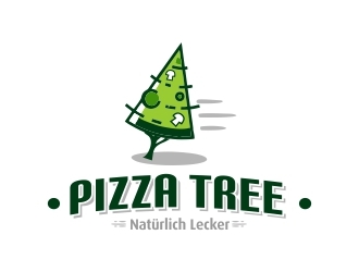 pizza tree logo design by mrdesign