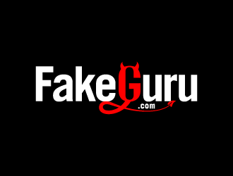 FakeGuru.com logo design by hwkomp