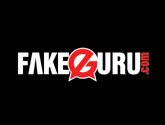 FakeGuru.com logo design by Bl_lue