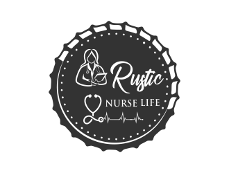 Rustic Nurse Life logo design by ROSHTEIN