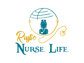 Rustic Nurse Life logo design by ROSHTEIN