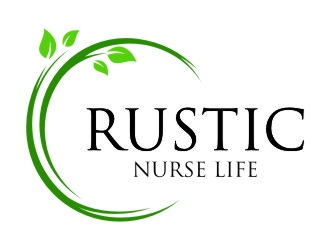 Rustic Nurse Life logo design by jetzu