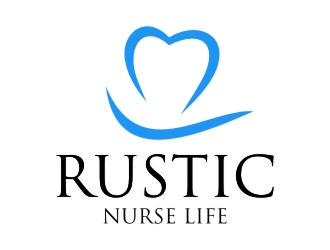Rustic Nurse Life logo design by jetzu