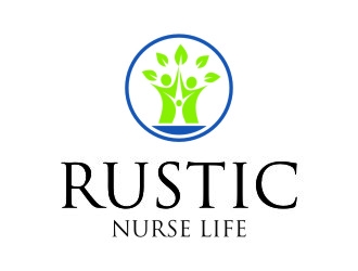 Rustic Nurse Life logo design by jetzu