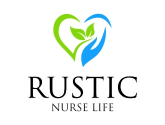 Rustic Nurse Life logo design by jetzu