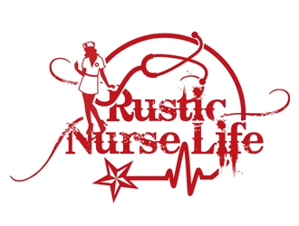 Rustic Nurse Life logo design by gogo