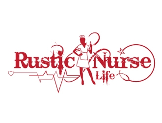 Rustic Nurse Life logo design by gogo