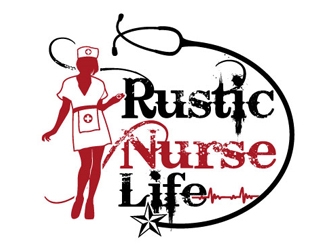 Rustic Nurse Life logo design by gogo