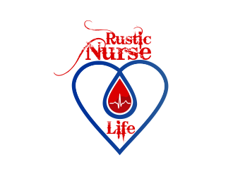 Rustic Nurse Life logo design by Dhieko