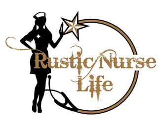 Rustic Nurse Life logo design by ingepro