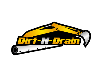Dirt-N-Drain logo design by evdesign