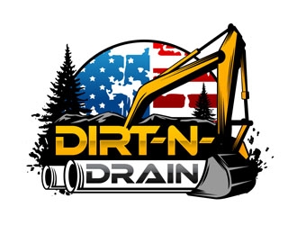 Dirt-N-Drain logo design by DreamLogoDesign