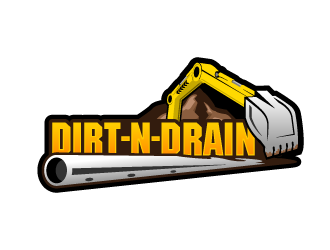 Dirt-N-Drain logo design by lestatic22