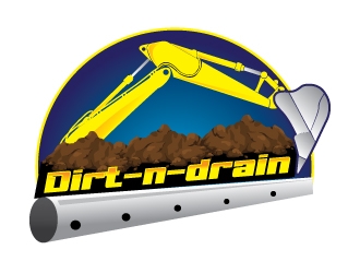 Dirt-N-Drain logo design by IjVb.UnO