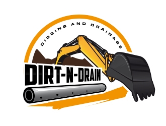 Dirt-N-Drain logo design by Eliben